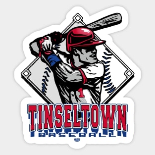 Tinseltown Forever Diamond Baseball Sticker